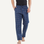 Men Super Combed Cotton Pack of 2 Checkmate Lounge Pants
